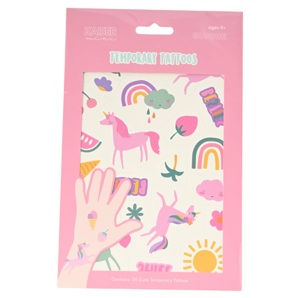 Sunnie Series Temporary Tattoos - WONDER